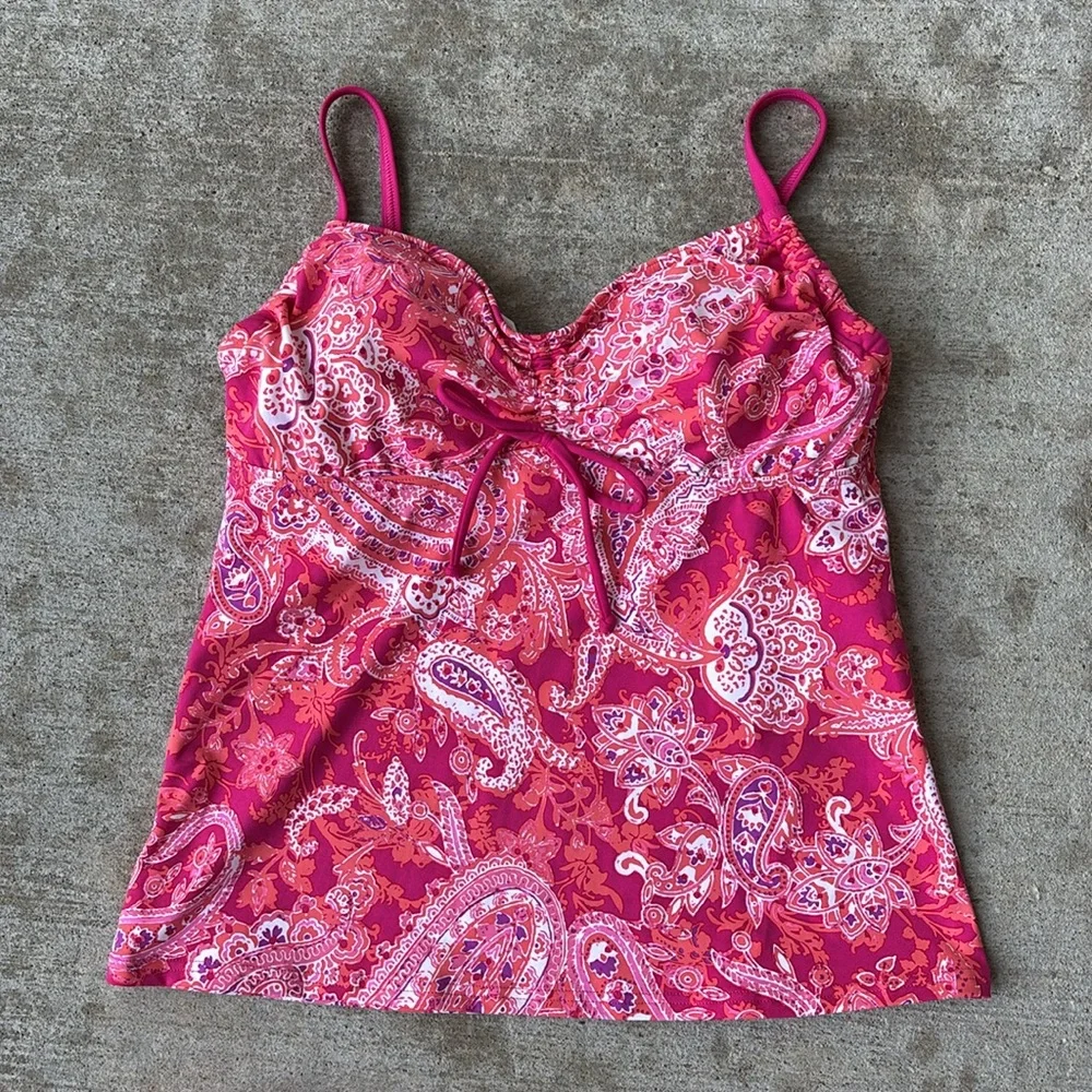 Lands End chic pink